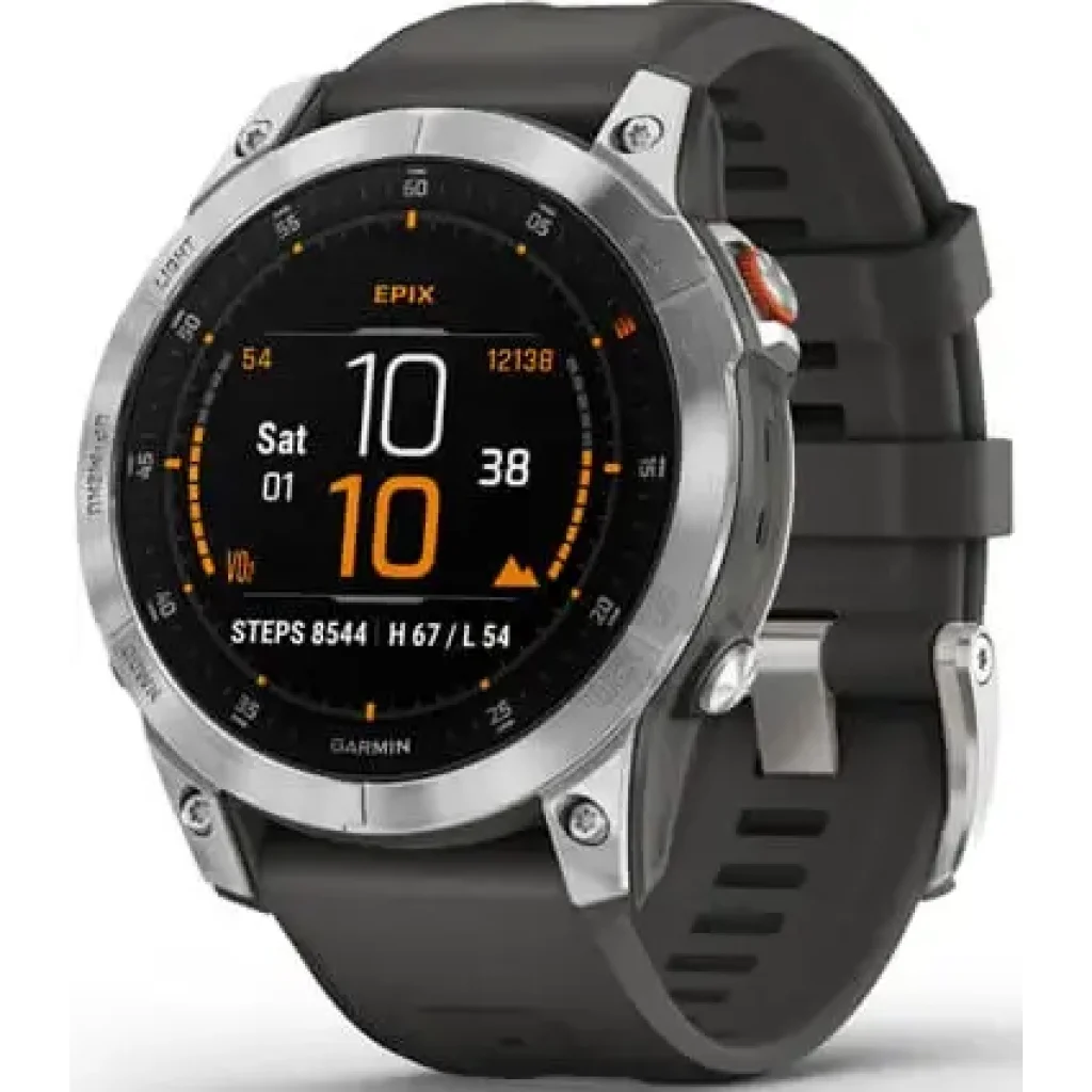 Смарт-годинник GARMIN Epix (Gen 2) Slate Steel (010-02582-00/01)