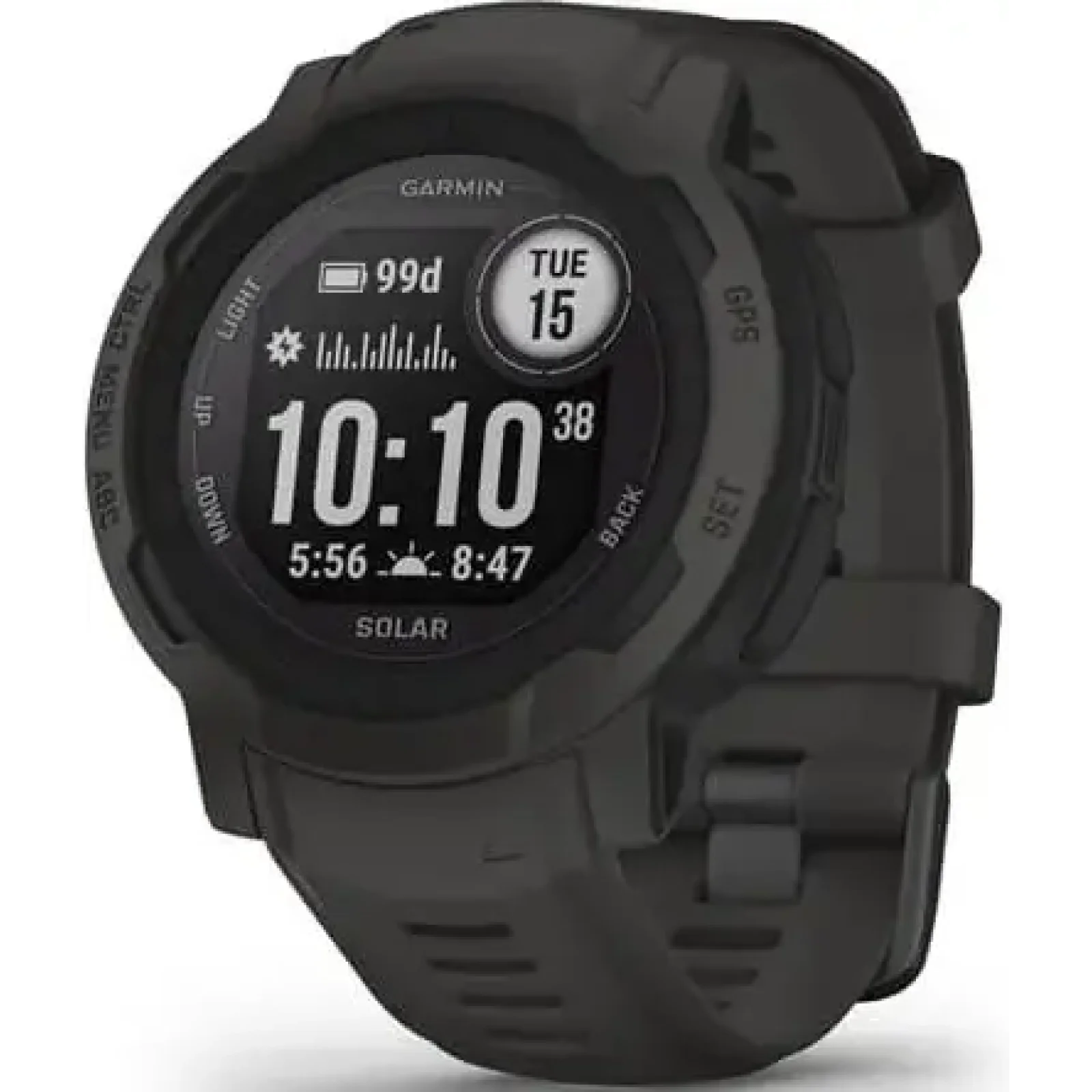 Смарт-годинник GARMIN Instinct 2 Solar Graphite (010-02627-10)