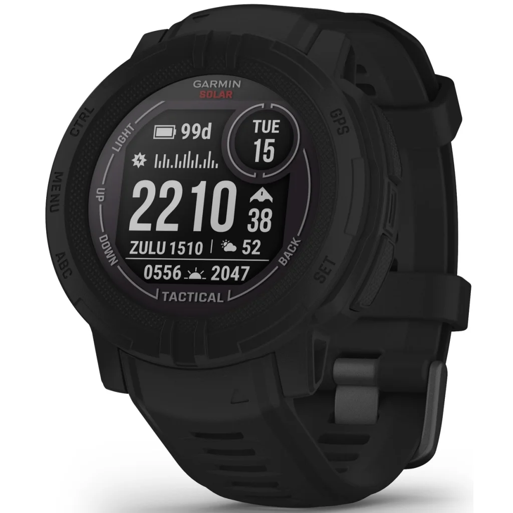 Смарт-часы GARMIN Instinct 2 Solar Tactical Edition Black (010-02627-03) UA