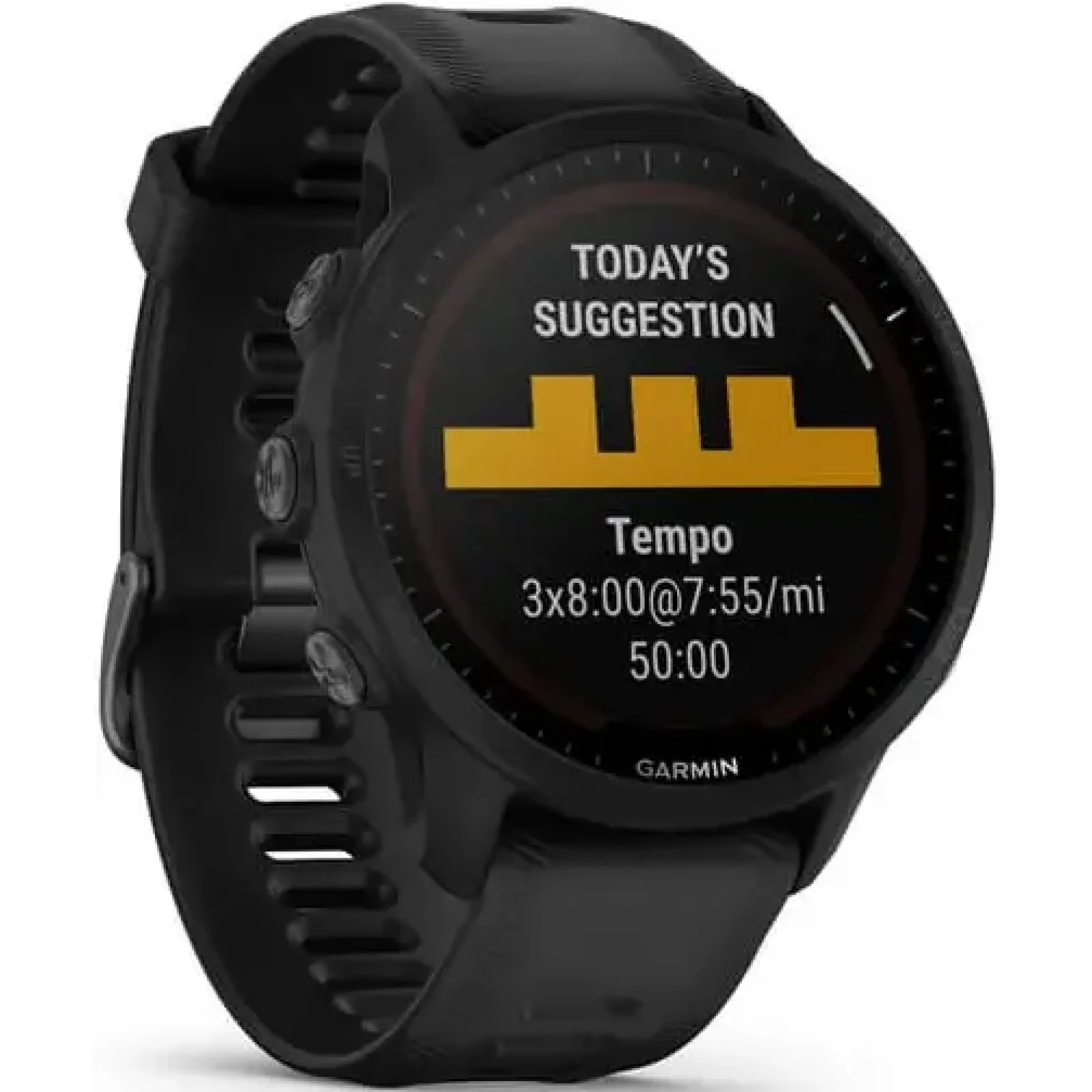 Смарт-часы GARMIN Forerunner 955 Solar Black (010-02638-00/20)
