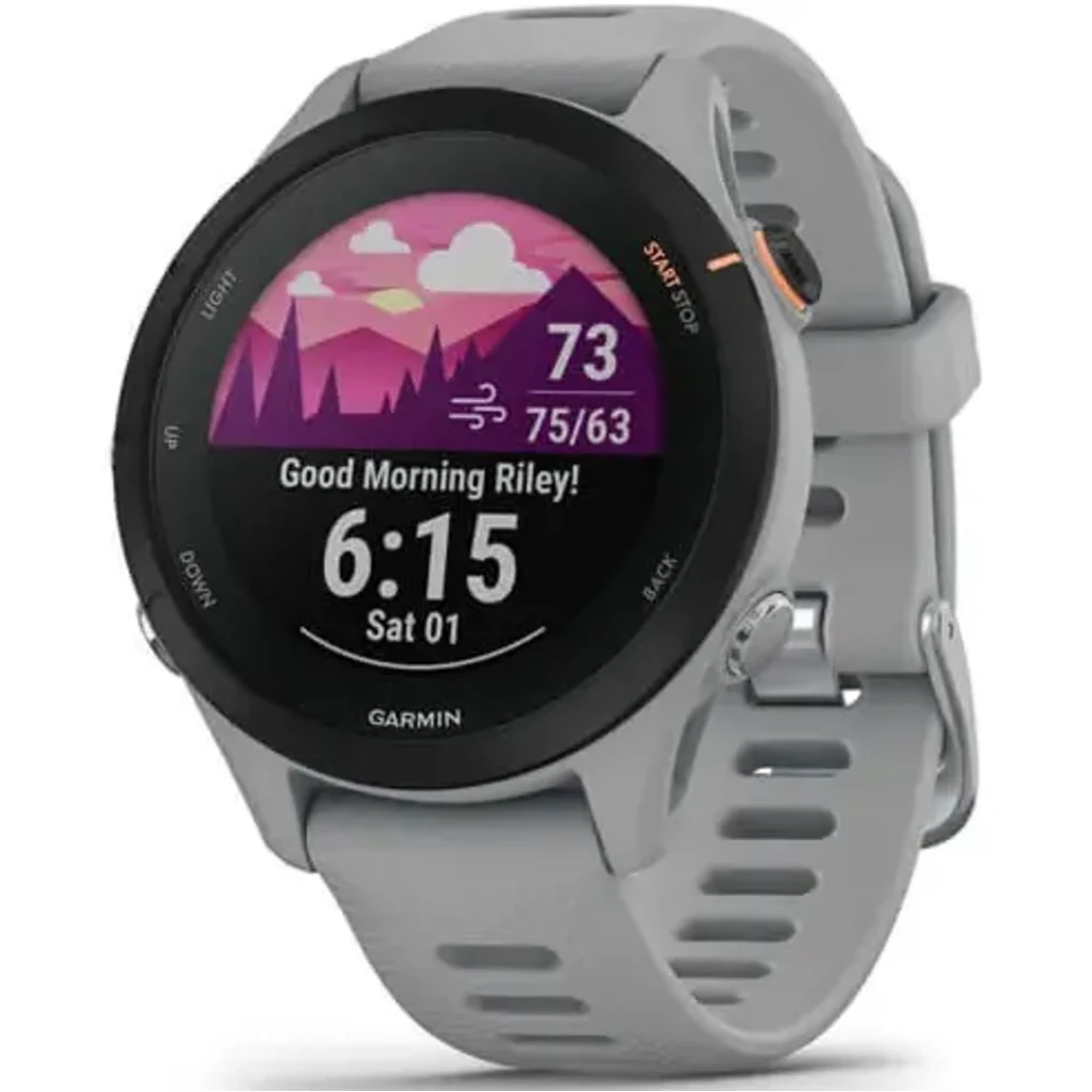 Смарт-годинник GARMIN Forerunner 255S Powder Gray (010-02641-02/12)