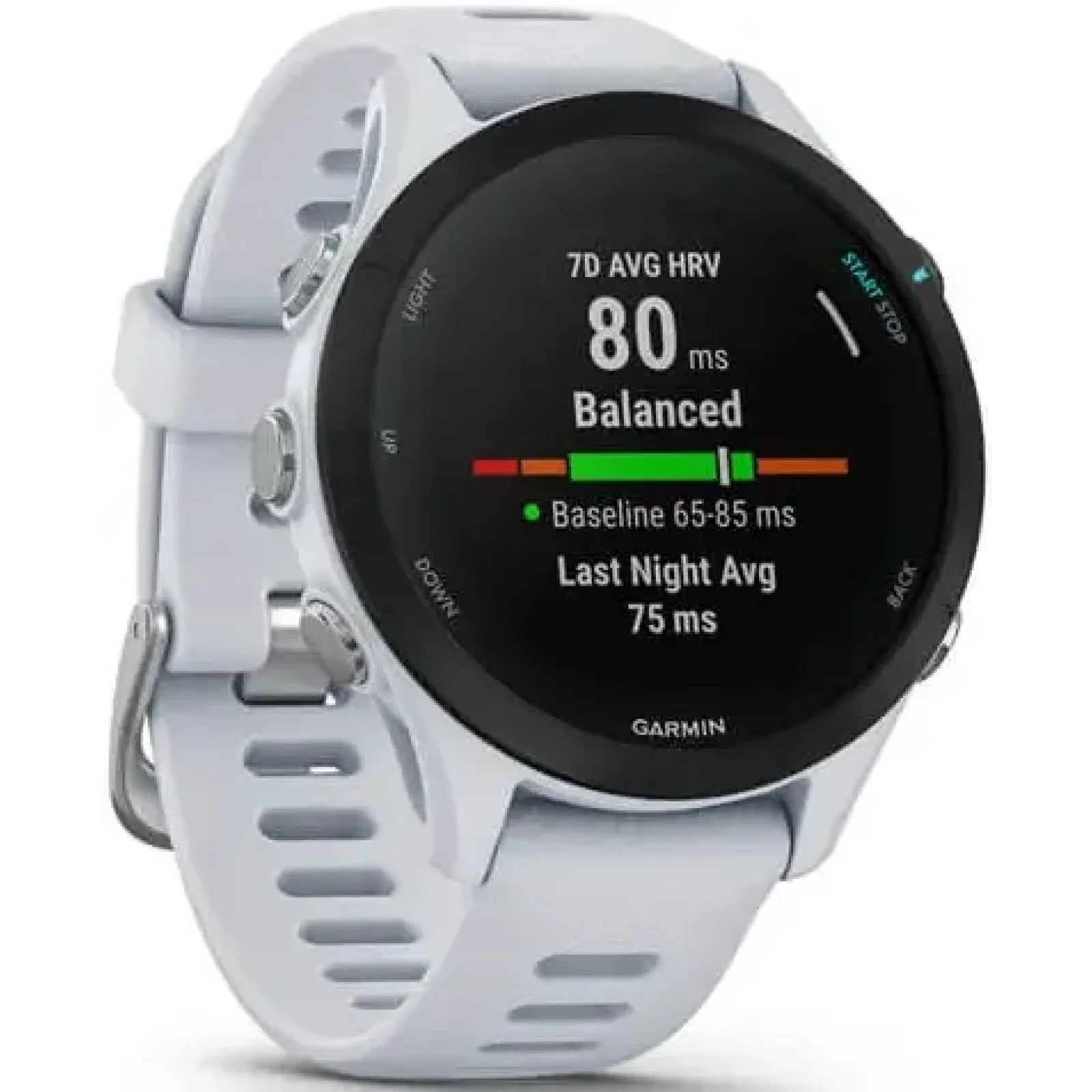 Смарт-годинник GARMIN Forerunner 255S Music Whitestone (010-02641-23/33)