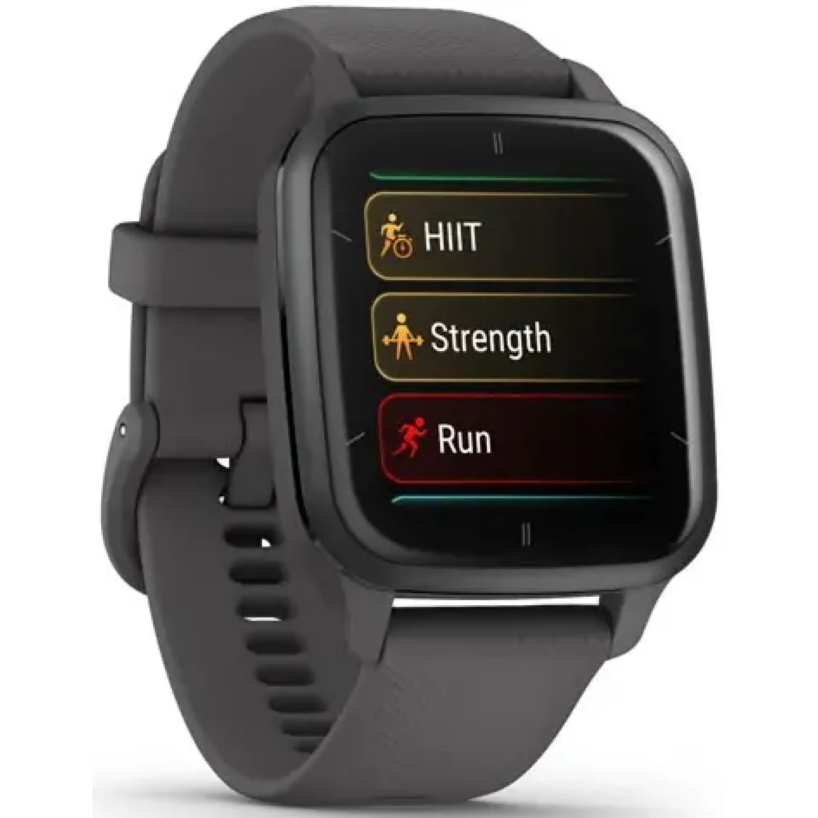Смарт-годинник Garmin Venu Sq 2 Slate Aluminium Bezel with Shadow Grey Case and Silicone Band (010-02701-00/10/80)