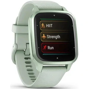 Смарт-годинник Garmin Venu Sq 2 Metallic Mint Aluminium Bezel with Cool Mint Case and Silicone Band (010-02701-02/12)