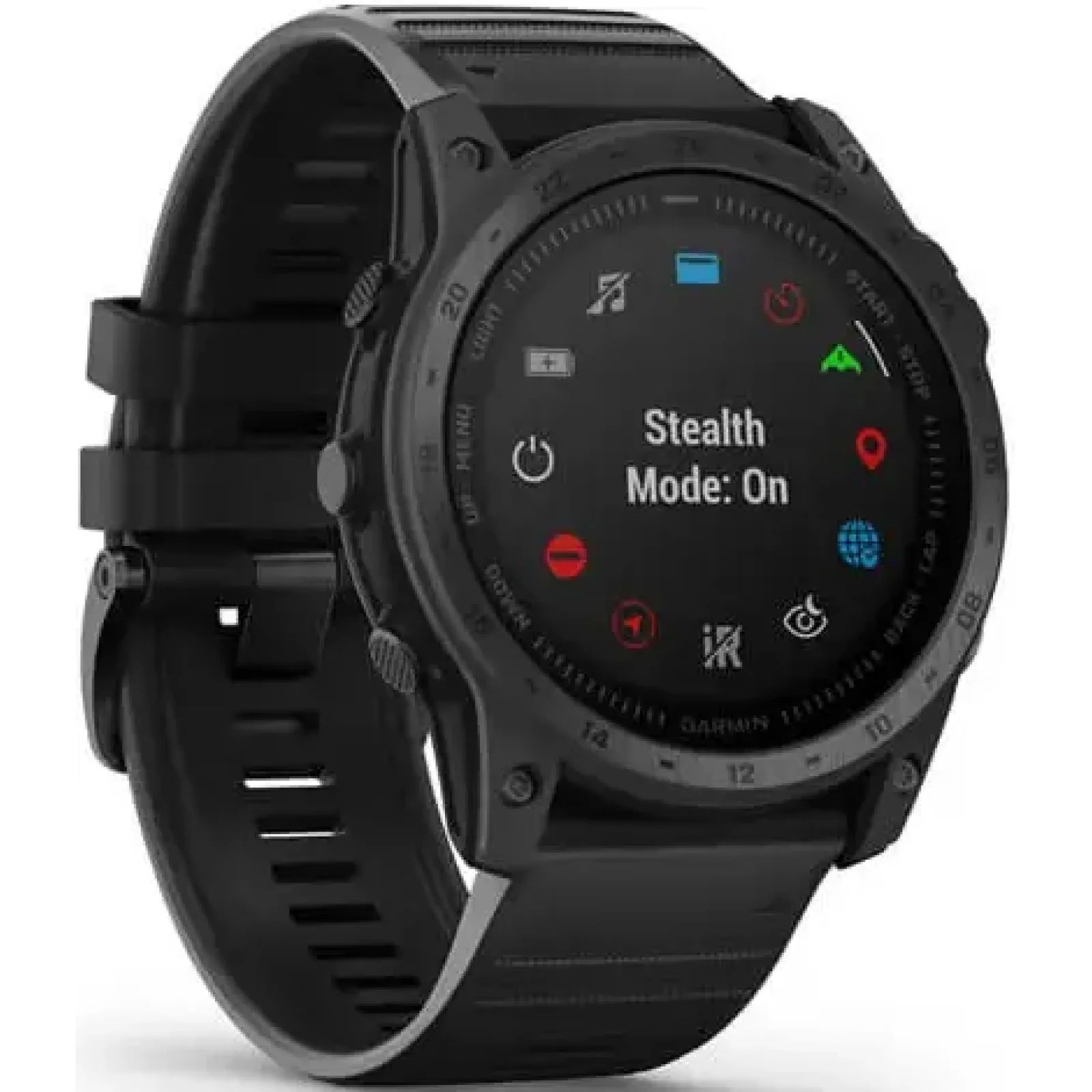 Смарт-часы GARMIN Tactix 7 Standard Edition Premium Tactical GPS Watch with Silicone Band (010-02704-00/01)