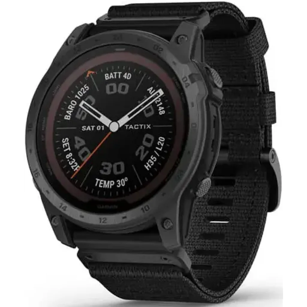 Смарт-годинник GARMIN Tactix 7 Pro Edition Solar Powered Tactical GPS Watch with Nylon Band (010-02704-10/11)