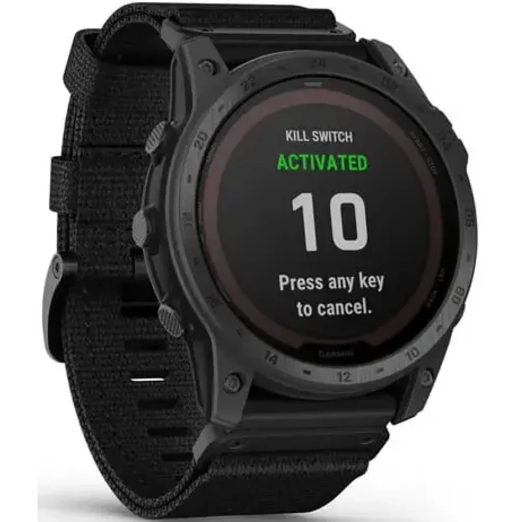 Смарт-годинник GARMIN Tactix 7 Ballistics Edition with Nylon Band (010-02704-20/21)
