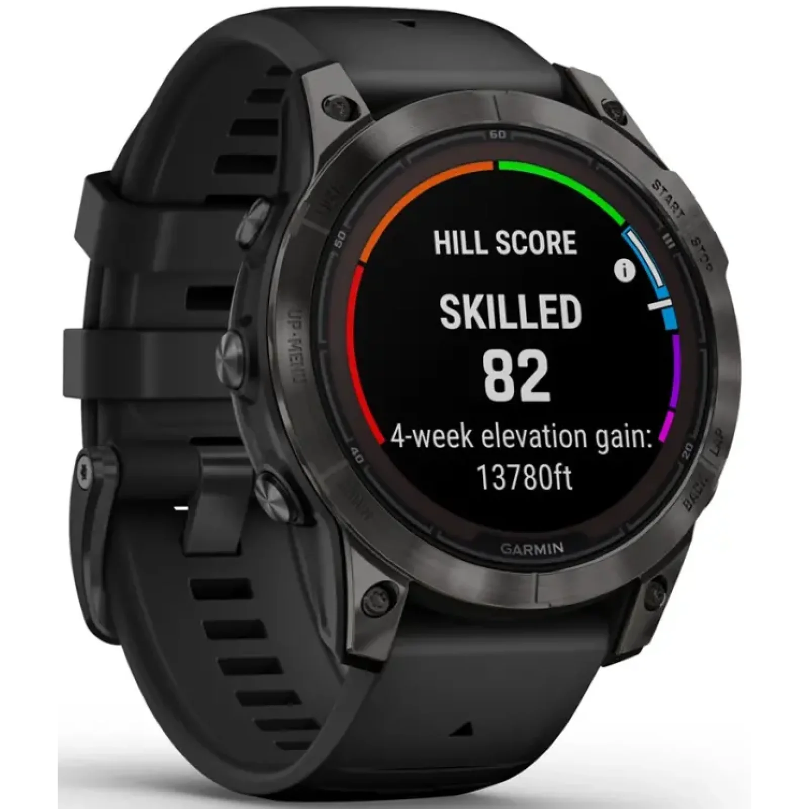 Смарт-часы GARMIN Fenix 7 Pro Sapphire Solar Carbon Gray DLC Titanium with Black Band (010-02777-10/11/54)