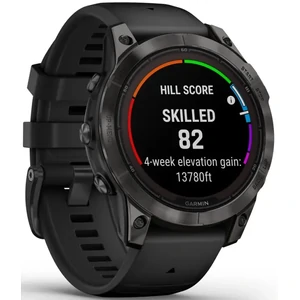 Смарт-годинник GARMIN Fenix 7 Pro Sapphire Solar Carbon Gray DLC Titanium with Black Band (010-02777-10/11/54)