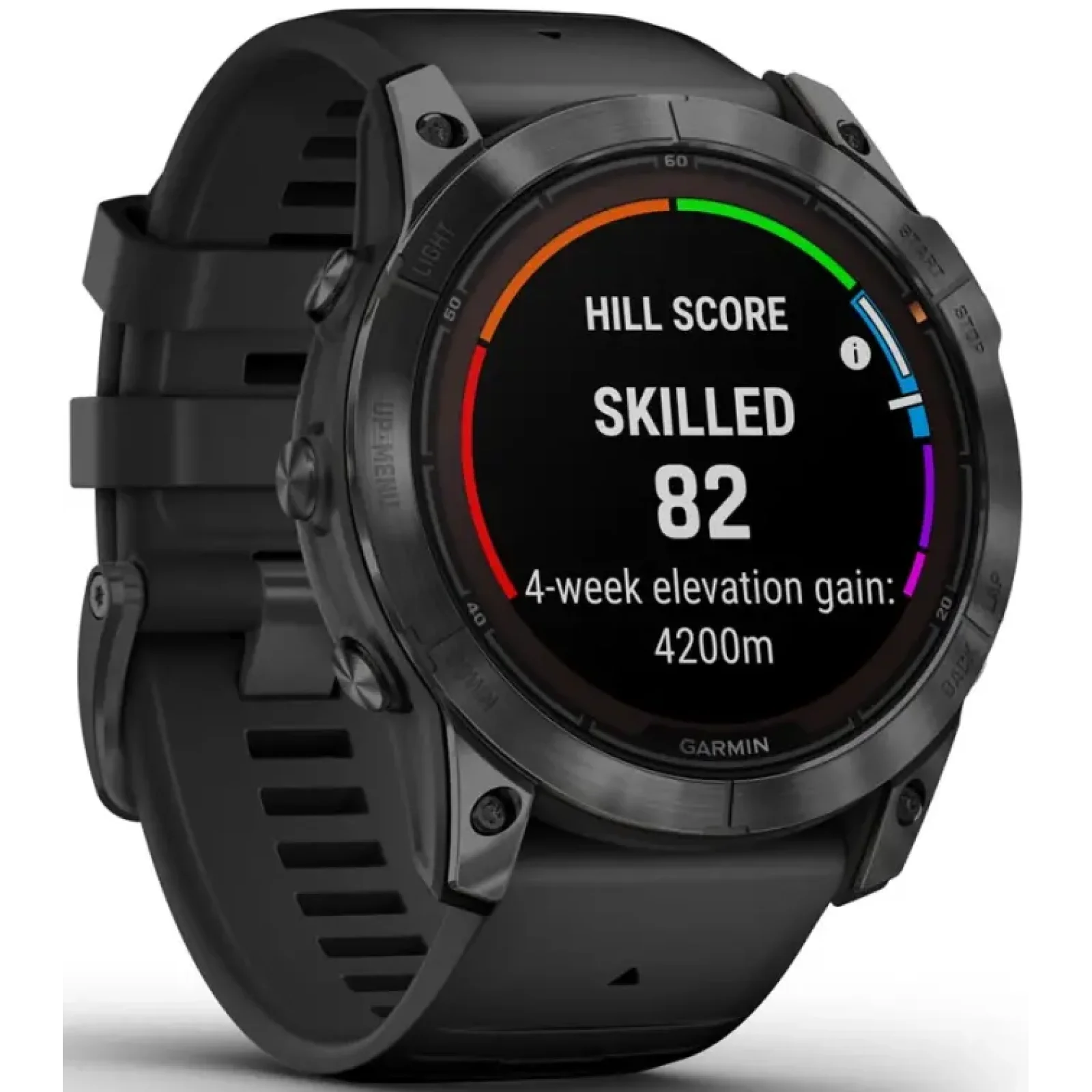 Смарт-годинник GARMIN Fenix 7X Pro Solar Slate Gray with Black Band (010-02778-00/01)