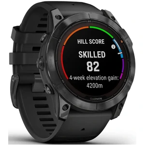 Смарт-годинник GARMIN Fenix 7X Pro Solar Slate Gray with Black Band (010-02778-00/01)