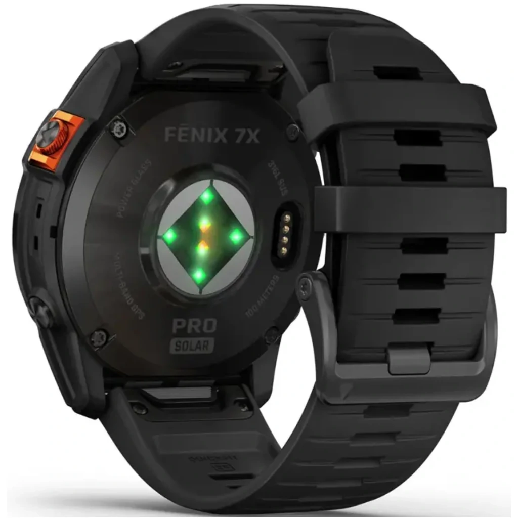 Смарт-годинник GARMIN Fenix 7X Pro Solar Slate Gray with Black Band (010-02778-00/01)