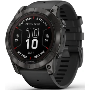Смарт-часы Garmin Fenix 7X Pro Sapphire Solar Carbon Gray DLC Titanium with Black Band (010-02778-10/11/54)