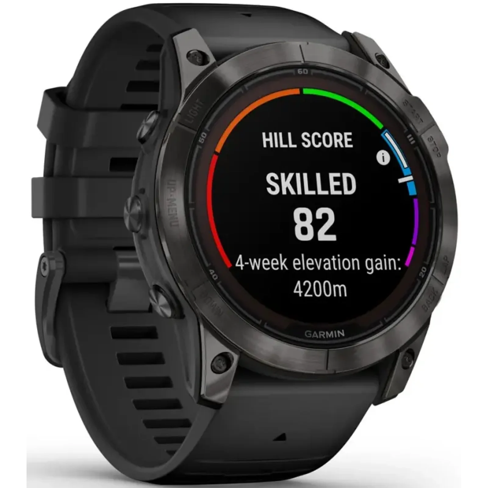 Смарт-годинник GARMIN Fenix 7X Pro Sapphire Solar Carbon Gray DLC Titanium with Black Band (010-02778-10/11/54)