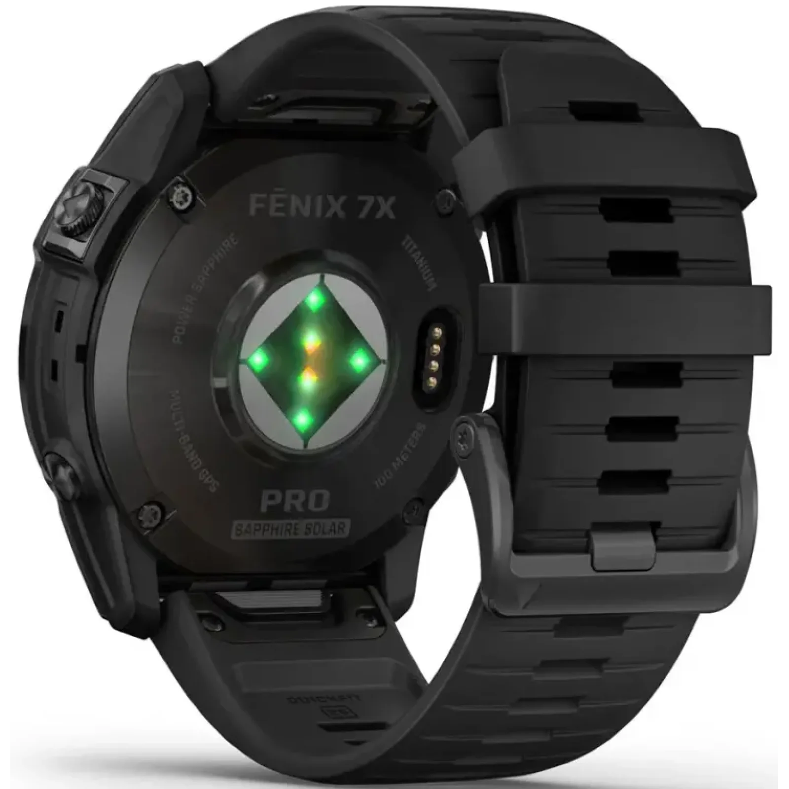 Смарт-годинник GARMIN Fenix 7X Pro Sapphire Solar Carbon Gray DLC Titanium with Black Band (010-02778-10/11/54)