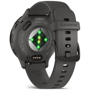 Смарт-годинник GARMIN Venu 3S Slate Stainless Steel Bezel with Pebble Gray Case and Silicone Band (010-02785-00/50)