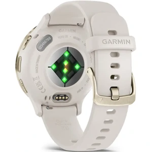 Смарт-часы GARMIN Venu 3S Soft Gold Stainless Steel Bezel with Ivory Case and Silicone Band (010-02785-04/54)
