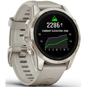 Смарт-годинник GARMIN Epix Pro (Gen 2) Sapphire Edition 42mm Soft Gold with Light Sand Band (010-02802-10/11)