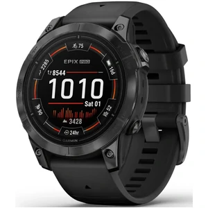 Смарт-годинник Garmin Epix Pro (Gen 2) 47mm Slate Grey with Black Band (010-02803-00/01)