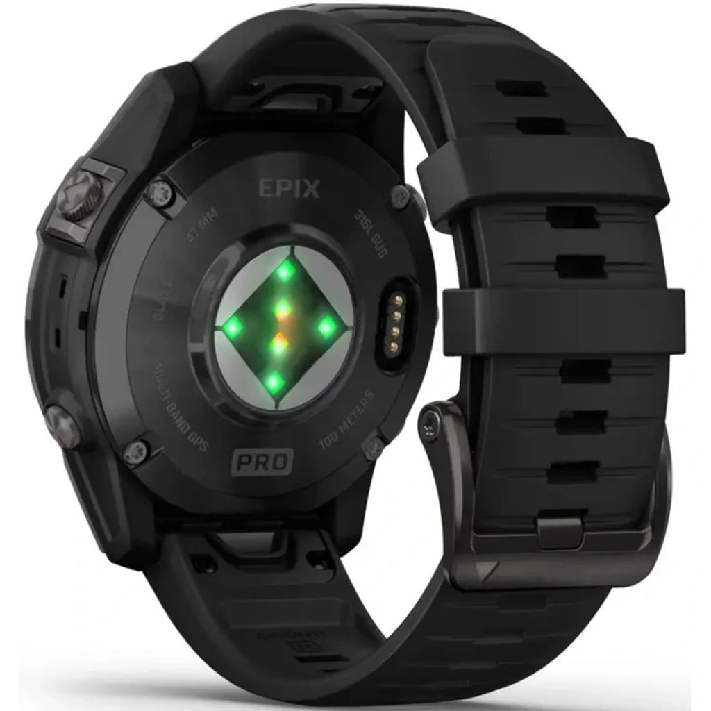 Смарт-годинник GARMIN Epix Pro (Gen 2) 47mm Slate Grey with Black Band (010-02803-00/01)
