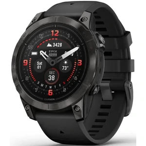 Смарт-годинник Garmin Epix Pro (Gen 2) Sapphire Edition 47mm Carbon Grey DLC Titanium with Black Band (010-02803-10/11)