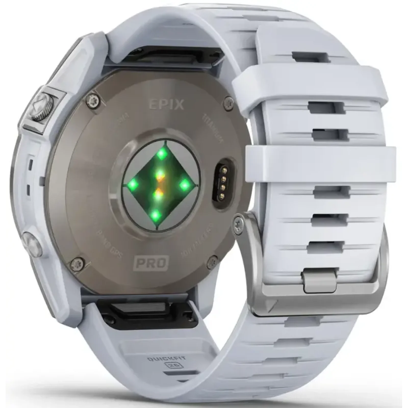 Смарт-годинник GARMIN Epix Pro (Gen 2) Sapphire Edition 51mm Titanium with Whitestone Band (010-02804-10/11)
