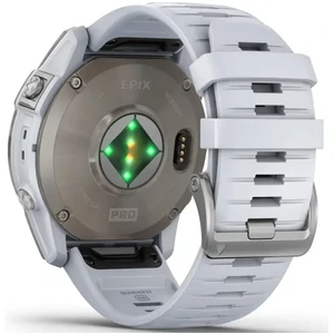 Смарт-годинник GARMIN Epix Pro (Gen 2) Sapphire Edition 51mm Titanium with Whitestone Band (010-02804-10/11)