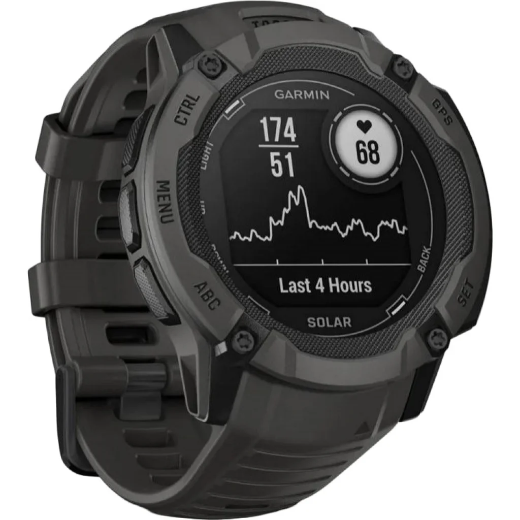 Смарт-годинник GARMIN Instinct 2X Solar Graphite (010-02805-10/00/24)