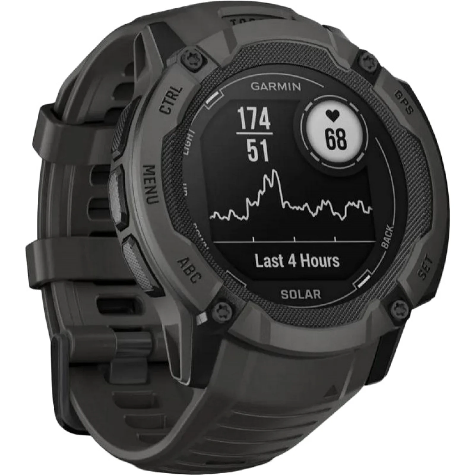Смарт-годинник GARMIN Instinct 2X Solar Graphite (010-02805-10/00/24)