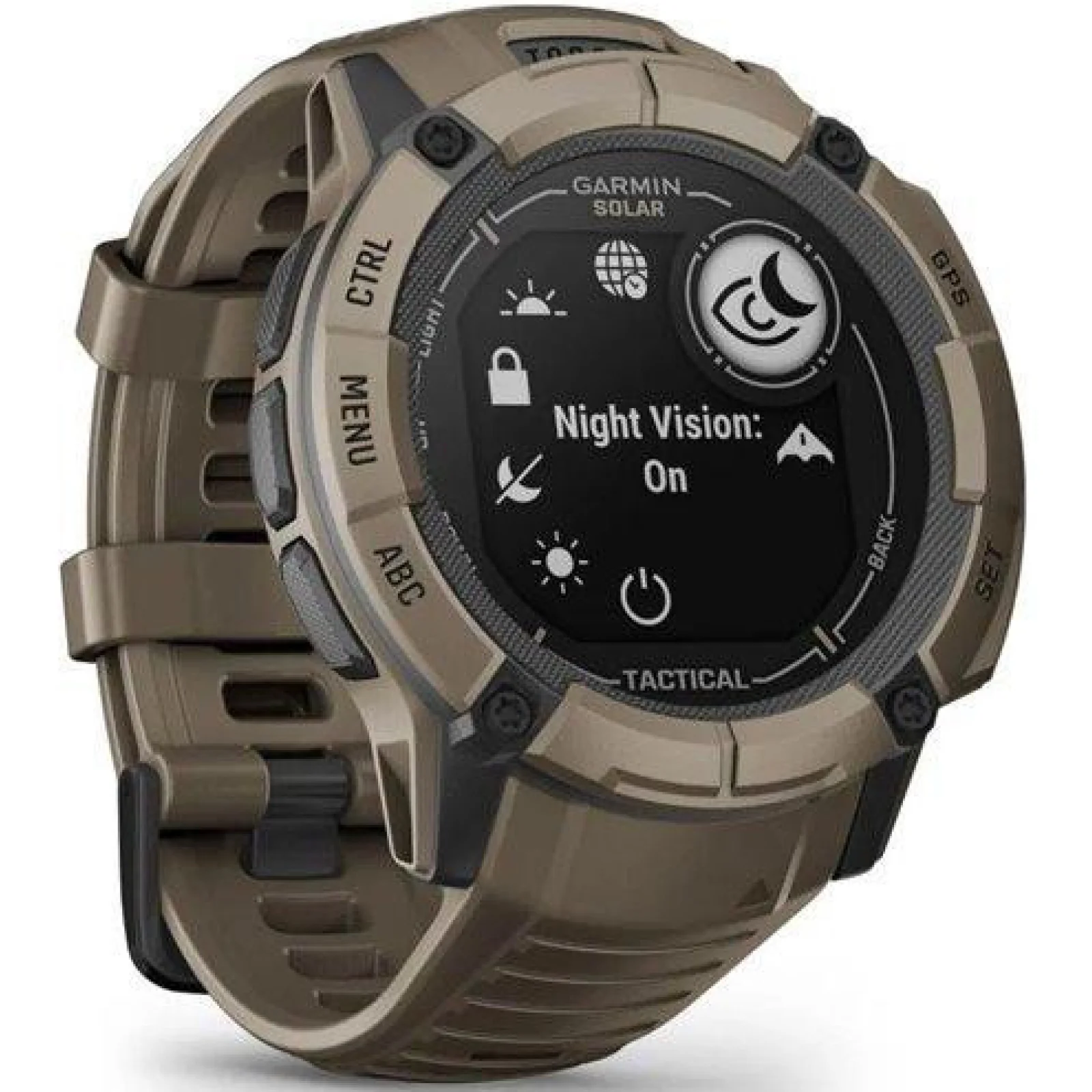 Смарт-годинник GARMIN Instinct 2X Solar Tactical Edition Coyote Tan (010-02805-12/02)