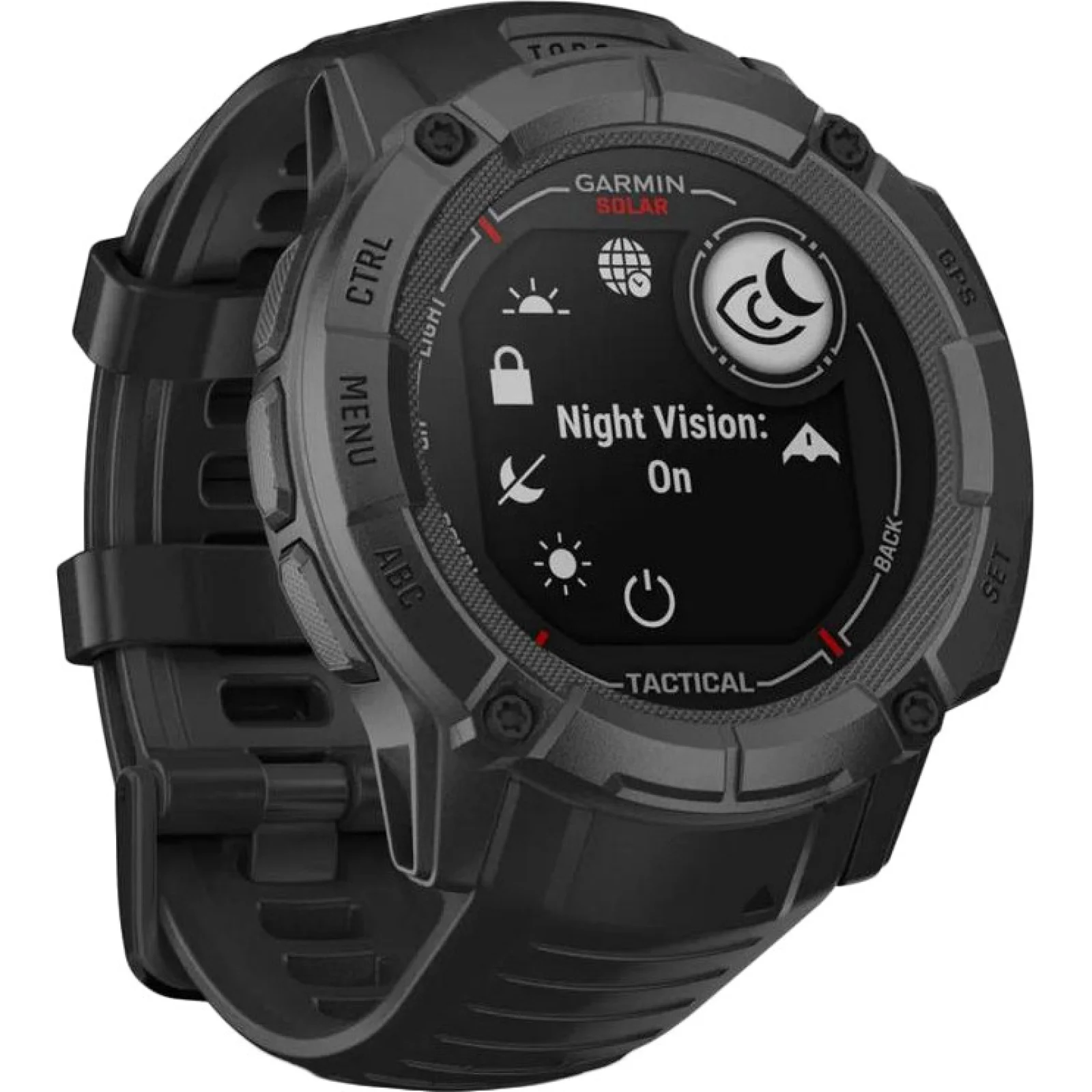 Смарт-годинник GARMIN Instinct 2X Solar Tactical Edition Black (010-02805-13/03/74)