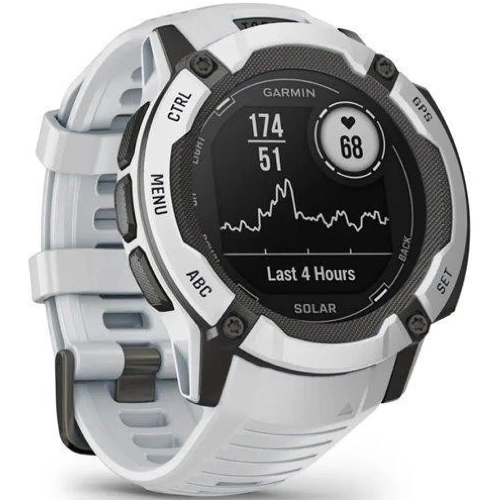 Смарт-часы GARMIN Instinct 2X Solar Whitestone (010-02805-14/04)