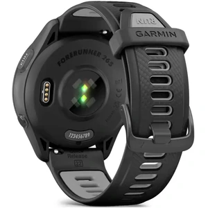 Смарт-часы GARMIN Forerunner 265 Black Bezel and Case with Black/Powder Gray Silicone Band (010-02810-00/10/50)