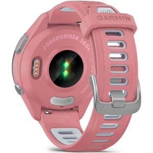 Смарт-часы GARMIN Forerunner 265S Black Bezel with Light Pink Case and Light Pink/Whitestone Silicone Band (010-02810-05/15/55)