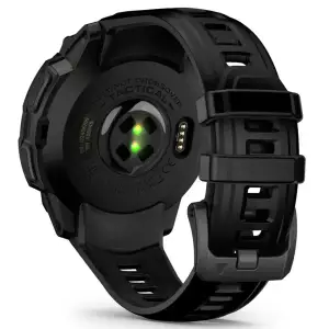 Смарт-часы Garmin Instinct Crossover AMOLED Tactical Black with Black Silicone (010-03398-42) UA
