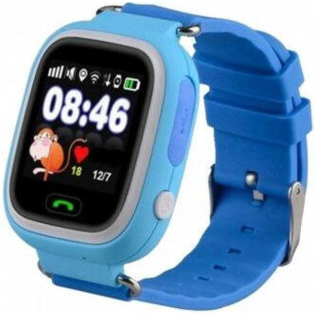 Детские телефон-часы с GPS трекером GOGPS K04 Blue (K04BL) UA