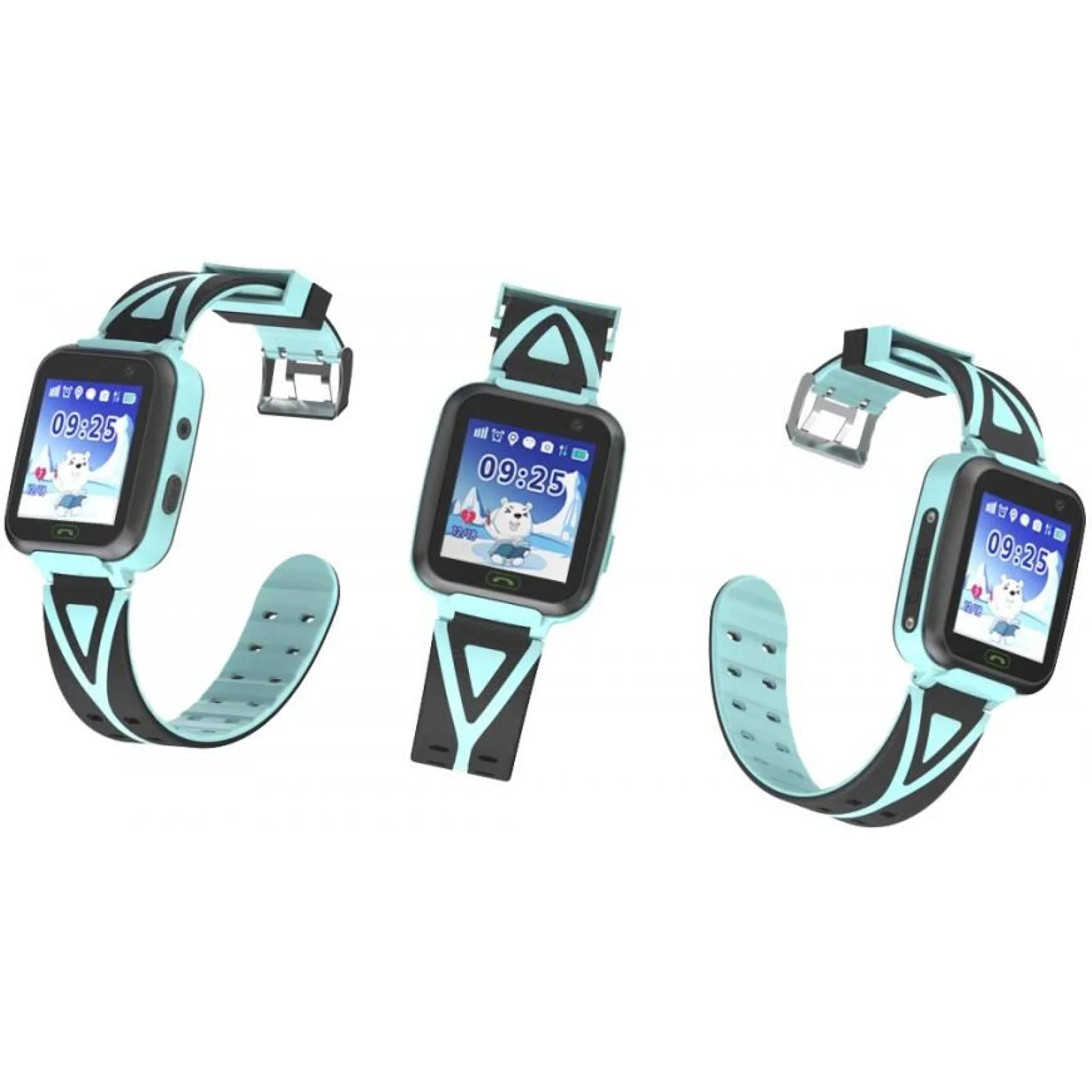 Детские телефон-часы с GPS трекером GOGPS K07 Blue (K07BL) UA