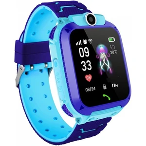 Детские телефон-часы с GPS трекером GOGPS ME K16S Blue (K16SBL) UA
