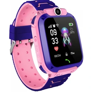 Детские телефон-часы с GPS трекером GOGPS ME K16S Pink (K16SPK) UA