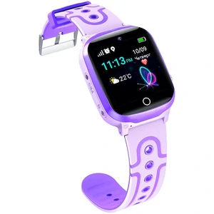 Дитячий годинник з GPS трекером GOGPS ME K17 Purple (K17PR) UA