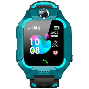 Детские телефон-часы с GPS трекером GOGPS ME K24 Green (K24GN) UA