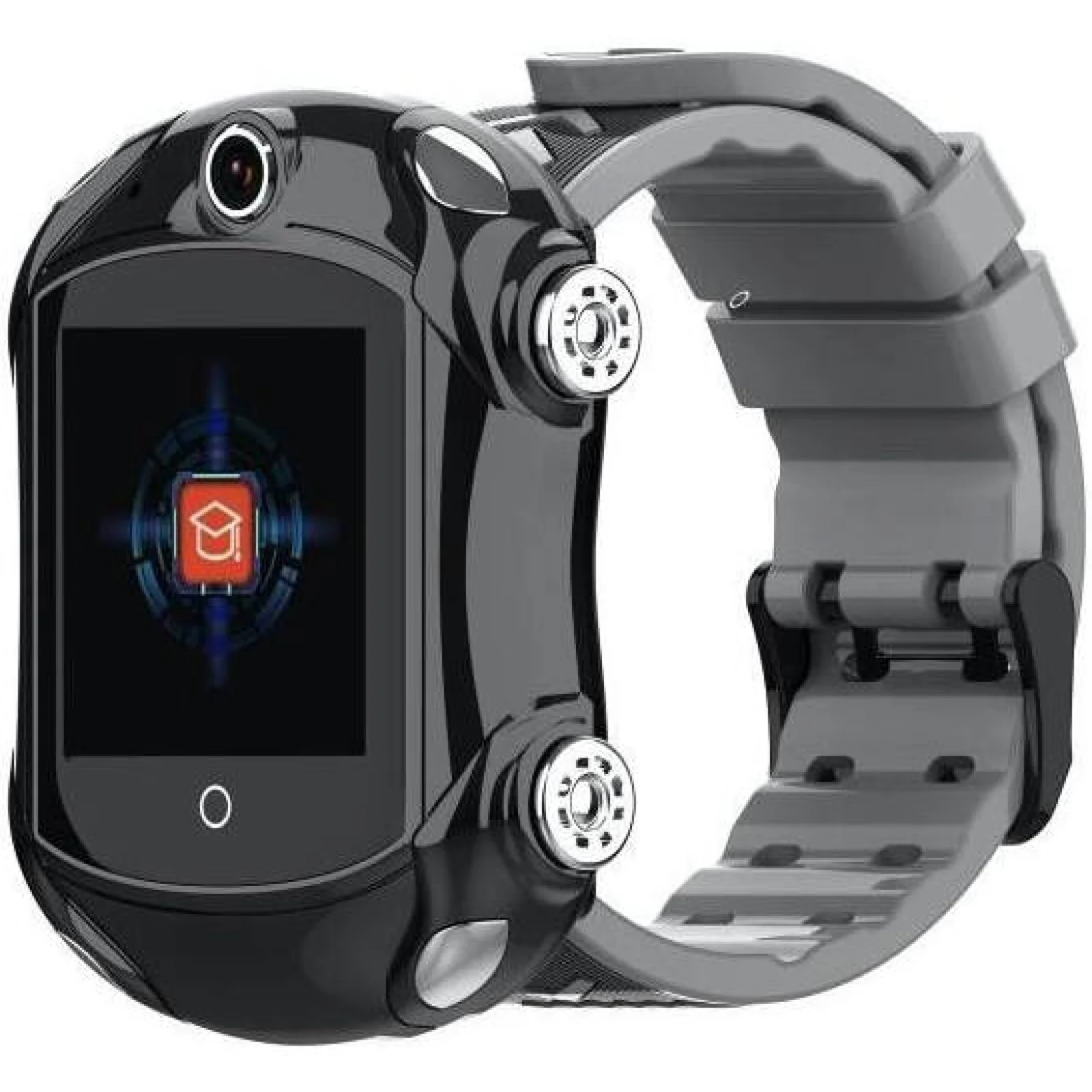 Детские телефон-часы с GPS трекером GOGPS ME X01 Black (X01BK) UA