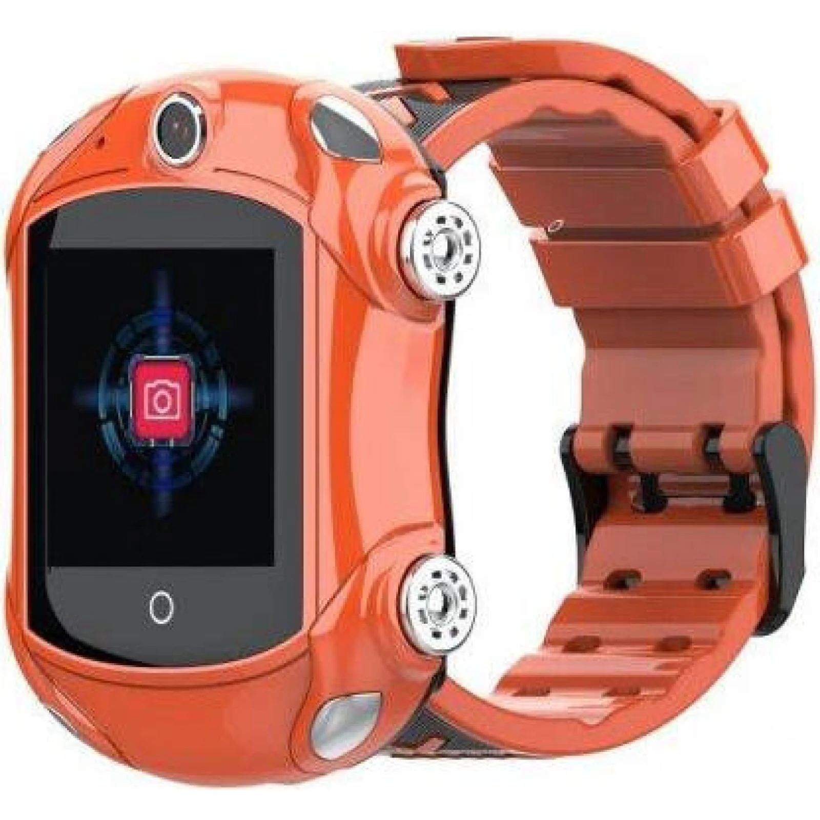 Детские телефон-часы с GPS трекером GOGPS ME X01 Orange (X01OR) UA