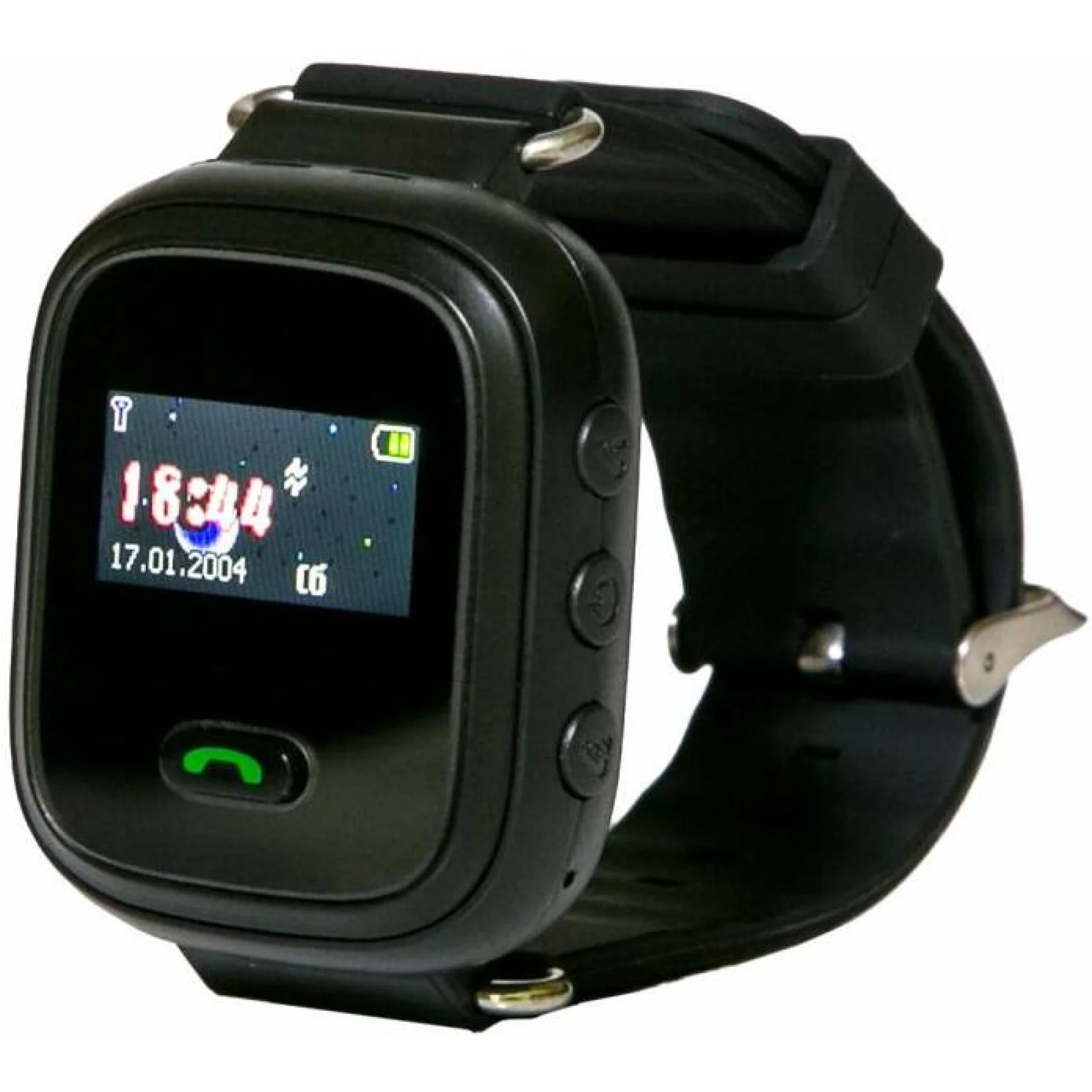 Детские телефон-часы с GPS трекером GOGPS ME K11 Черные UA