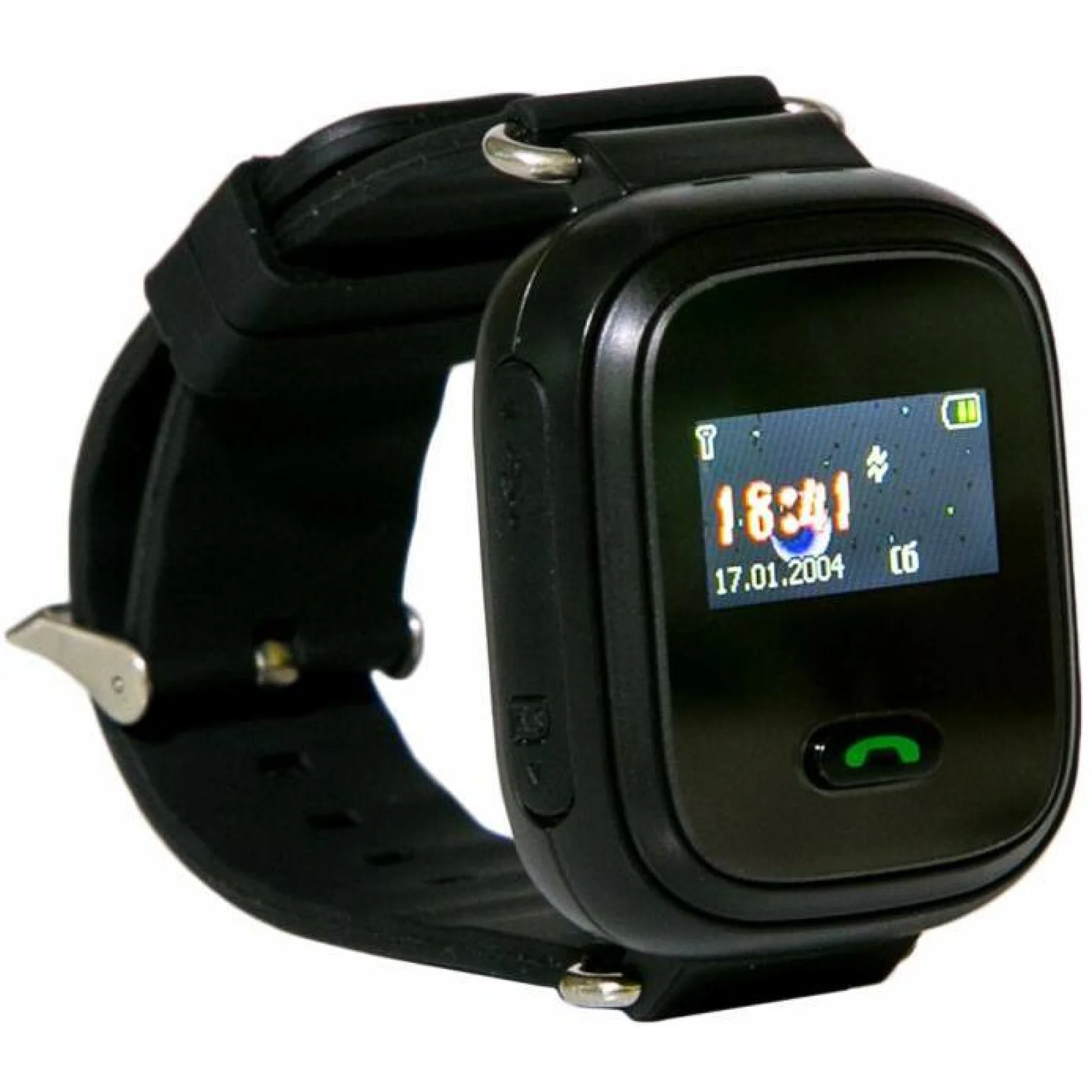 Детские телефон-часы с GPS трекером GOGPS ME K11 Черные UA