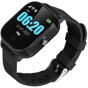 Детские телефон-часы с GPS трекером GOGPS ME K23 Черные UA