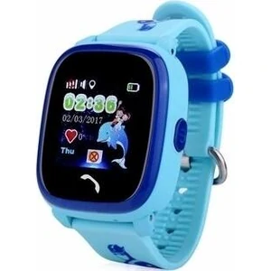 Дитячий телефон-годинник з GPS трекером GOGPS ME K25 Синій UA