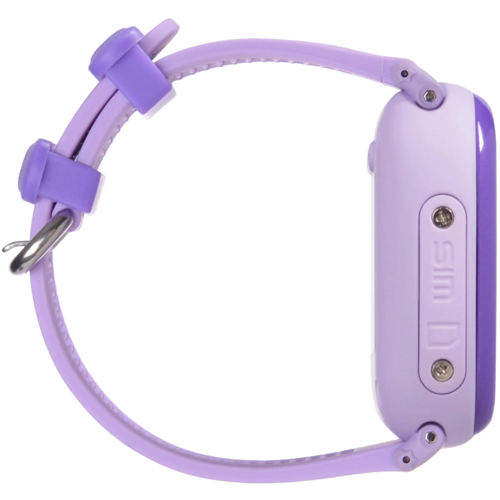 Детские телефон-часы с GPS трекером GOGPS ME K25 Пурпурные UA