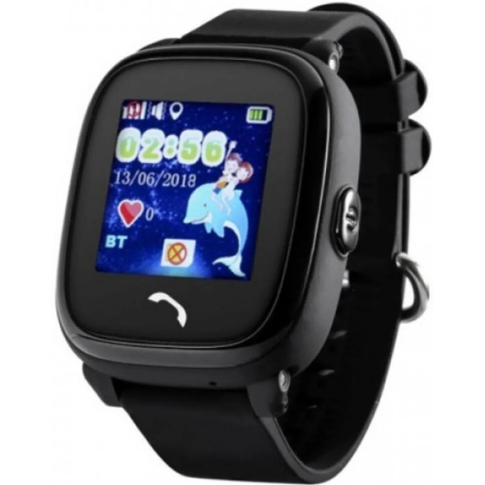 Детские телефон-часы с GPS трекером GOGPS ME K25 Черные UA