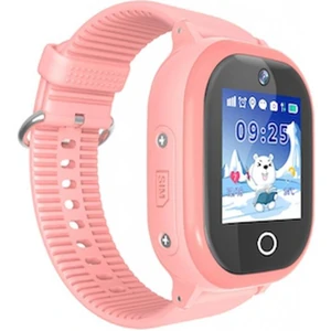 Дитячий телефон-годинник з GPS трекером GOGPS ME K26 Рожевий UA